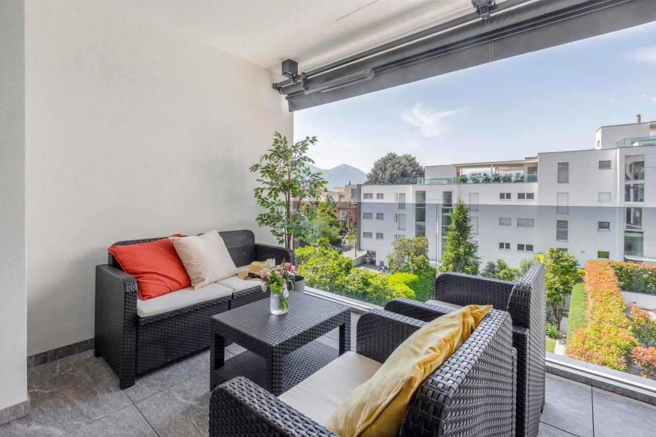 Sasso Boretto, Luxury Holiday Apartments Ascona Kültér fotó